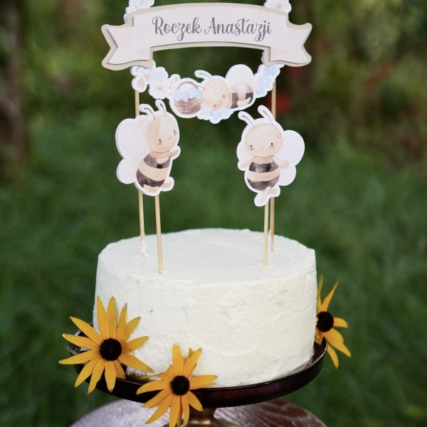 personalizowny-topper-urodzinowy-pszczólki-roczek